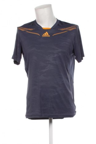 Herren T-Shirt Adidas, Größe L, Farbe Grau, Preis 17,85 €