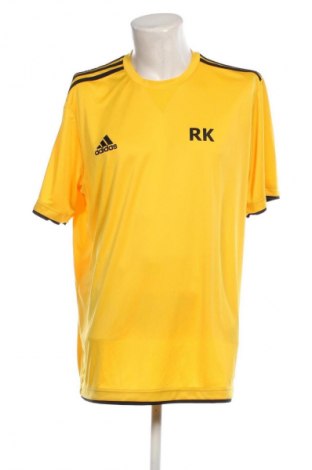 Herren T-Shirt Adidas, Größe XXL, Farbe Gelb, Preis 15,03 €