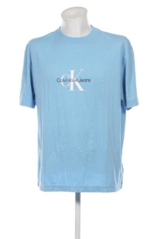 Ανδρικό t-shirt Calvin Klein, Μέγεθος L, Χρώμα Μπλέ, Τιμή 42,29 €