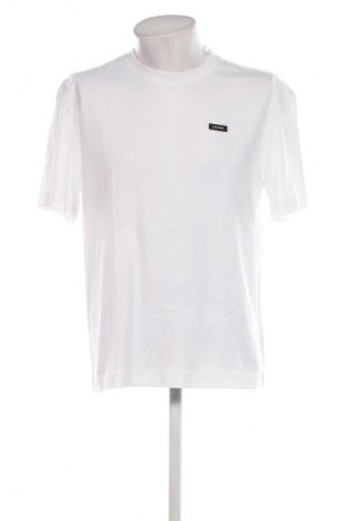 Herren T-Shirt Calvin Klein, Größe L, Farbe Weiß, Preis € 29,99