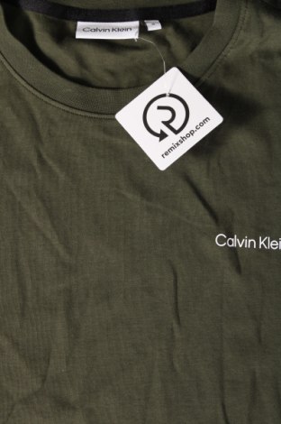 Herren T-Shirt Calvin Klein, Größe XL, Farbe Grün, Preis € 28,99