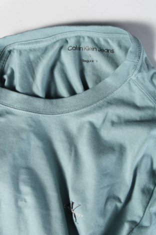 Męski T-shirt Calvin Klein Jeans, Rozmiar S, Kolor Niebieski, Cena 102,99 zł