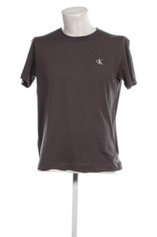 Herren T-Shirt Calvin Klein Jeans, Größe M, Farbe Grau, Preis 17,99 €