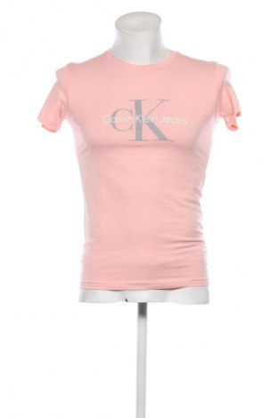 Ανδρικό t-shirt Calvin Klein Jeans, Μέγεθος S, Χρώμα Ρόζ , Τιμή 23,99 €