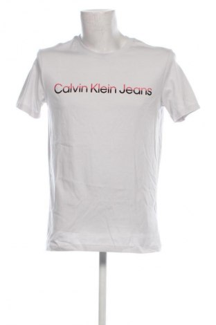 Tricou de bărbați Calvin Klein Jeans, Mărime XL, Culoare Gri, Preț 78,99 Lei