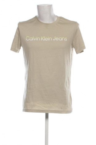 Herren T-Shirt Calvin Klein Jeans, Größe XL, Farbe Beige, Preis € 47,79