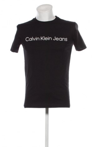 Herren T-Shirt Calvin Klein Jeans, Größe M, Farbe Schwarz, Preis 28,99 €