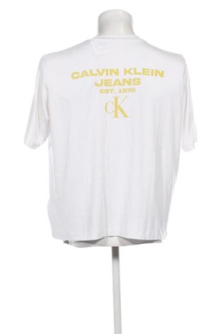 Pánske tričko  Calvin Klein Jeans, Veľkosť M, Farba Biela, Cena  21,95 €