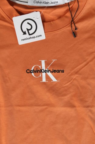 Pánske tričko  Calvin Klein Jeans, Veľkosť S, Farba Oranžová, Cena  21,95 €