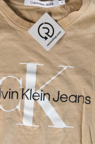 Ανδρικό t-shirt Calvin Klein Jeans, Μέγεθος M, Χρώμα  Μπέζ, Τιμή 42,49 €