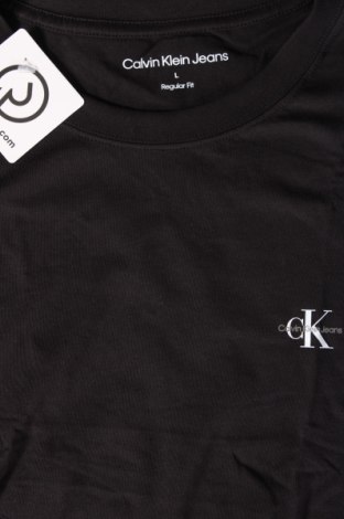 Ανδρικό t-shirt Calvin Klein Jeans, Μέγεθος L, Χρώμα Μαύρο, Τιμή 25,99 €