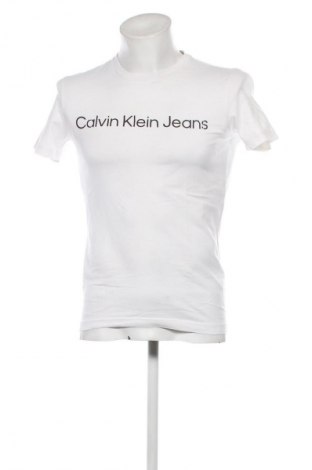 Pánske tričko  Calvin Klein Jeans, Veľkosť S, Farba Biela, Cena  23,95 €