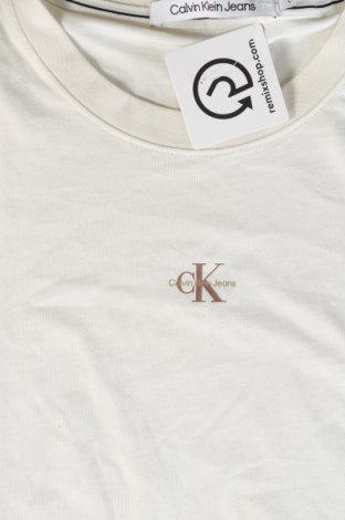 Ανδρικό t-shirt Calvin Klein Jeans, Μέγεθος L, Χρώμα Εκρού, Τιμή 42,49 €