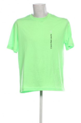 Męski T-shirt Calvin Klein Jeans, Rozmiar S, Kolor Zielony, Cena 76,99 zł