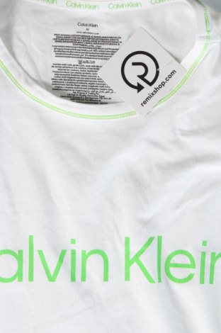 Herren T-Shirt Calvin Klein Jeans, Größe M, Farbe Weiß, Preis € 31,49