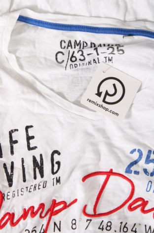 Ανδρικό t-shirt Camp David, Μέγεθος 3XL, Χρώμα Λευκό, Τιμή 15,46 €