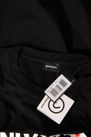 Męski T-shirt Diesel, Rozmiar M, Kolor Czarny, Cena 370,99 zł