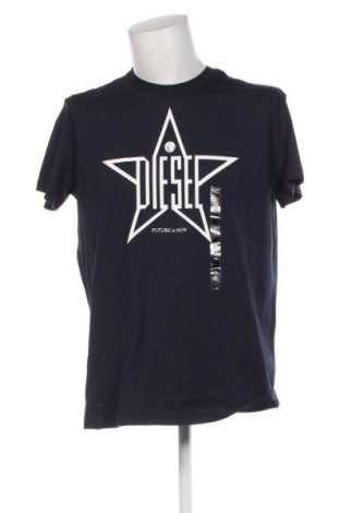 Herren T-Shirt Diesel, Größe XXL, Farbe Blau, Preis 80,19 €