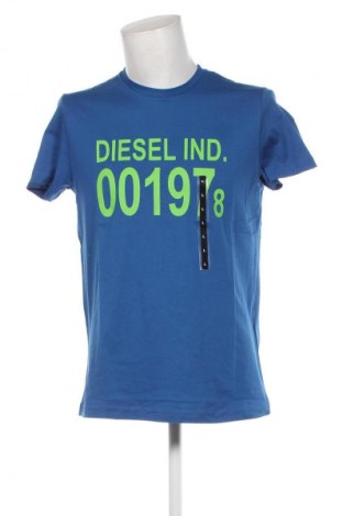 Tricou de bărbați Diesel, Mărime L, Culoare Albastru, Preț 399,99 Lei