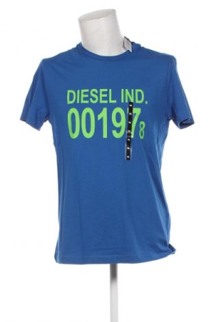 Ανδρικό t-shirt Diesel, Μέγεθος XL, Χρώμα Μπλέ, Τιμή 83,99 €