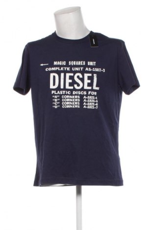 Ανδρικό t-shirt Diesel, Μέγεθος XL, Χρώμα Μπλέ, Τιμή 83,79 €