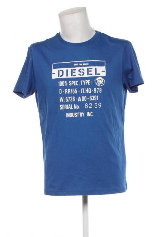 Ανδρικό t-shirt Diesel, Μέγεθος XL, Χρώμα Μπλέ, Τιμή 83,40 €