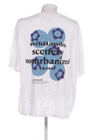 Мъжка тениска H&M, Размер XXL, Цвят Бял, Цена 13,00 лв.
