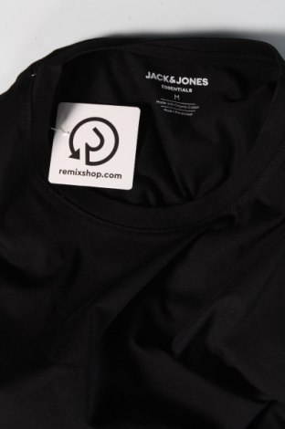 Ανδρικό t-shirt Jack & Jones, Μέγεθος M, Χρώμα Μαύρο, Τιμή 5,99 €