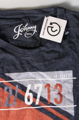 Мъжка тениска Johnny Bigg, Размер XXL, Цвят Син, Цена 14,00 лв.