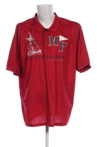 Мъжка тениска Men Plus, Размер 4XL, Цвят Червен, Цена 13,00 лв.
