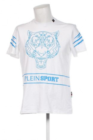 Herren T-Shirt Plein Sport, Größe L, Farbe Weiß, Preis € 44,32