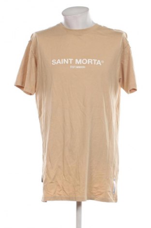 Ανδρικό t-shirt Saint Morta, Μέγεθος L, Χρώμα  Μπέζ, Τιμή 10,58 €