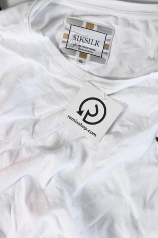 Pánske tričko  SikSilk, Veľkosť XL, Farba Biela, Cena  7,94 €