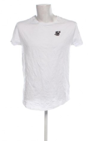 Męski T-shirt SikSilk, Rozmiar XL, Kolor Biały, Cena 44,78 zł