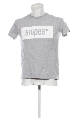 Ανδρικό t-shirt Snipes, Μέγεθος XS, Χρώμα Γκρί, Τιμή 4,33 €