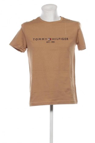 Мъжка тениска Tommy Hilfiger, Размер M, Цвят Кафяв, Цена 50,02 лв.
