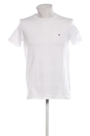 Męski T-shirt Tommy Hilfiger, Rozmiar M, Kolor Biały, Cena 144,99 zł