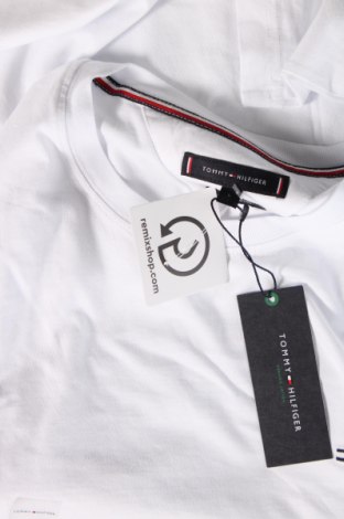 Męski T-shirt Tommy Hilfiger, Rozmiar L, Kolor Biały, Cena 184,99 zł