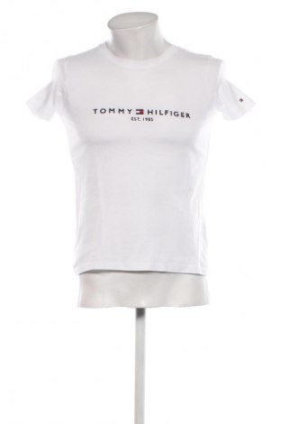 Męski T-shirt Tommy Hilfiger, Rozmiar XS, Kolor Biały, Cena 126,99 zł