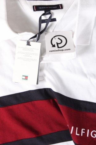 Męski T-shirt Tommy Hilfiger, Rozmiar XXL, Kolor Biały, Cena 527,99 zł