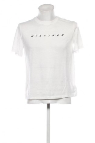 Męski T-shirt Tommy Hilfiger, Rozmiar M, Kolor Biały, Cena 126,99 zł