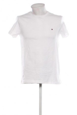 Męski T-shirt Tommy Hilfiger, Rozmiar M, Kolor Biały, Cena 165,99 zł