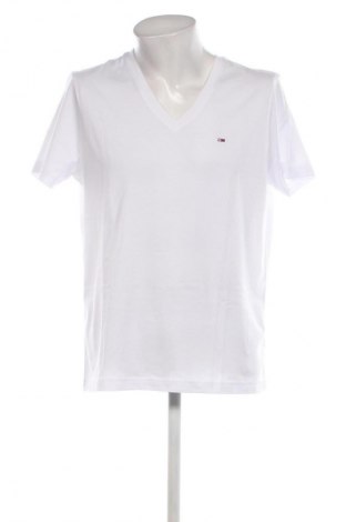 Ανδρικό t-shirt Tommy Jeans, Μέγεθος XL, Χρώμα Λευκό, Τιμή 22,99 €