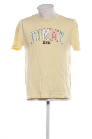 Herren T-Shirt Tommy Jeans, Größe S, Farbe Gelb, Preis 16,99 €