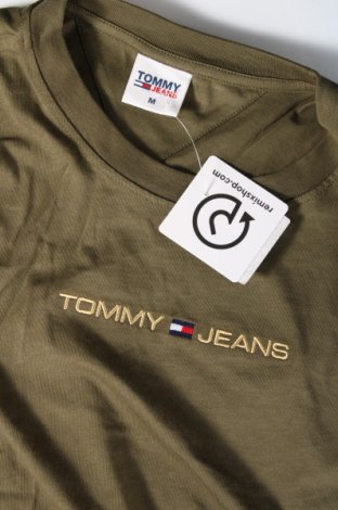 Pánske tričko  Tommy Jeans, Veľkosť M, Farba Zelená, Cena  38,56 €