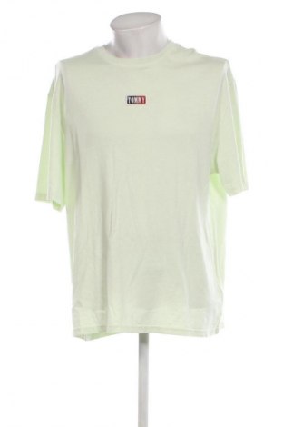 Męski T-shirt Tommy Jeans, Rozmiar M, Kolor Zielony, Cena 112,99 zł