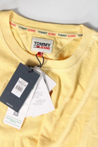 Męski T-shirt Tommy Jeans, Rozmiar M, Kolor Żółty, Cena 126,99 zł