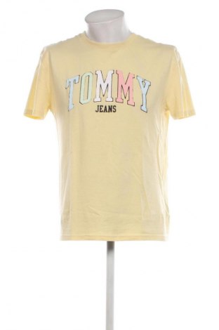 Pánske tričko  Tommy Jeans, Veľkosť M, Farba Žltá, Cena  29,25 €