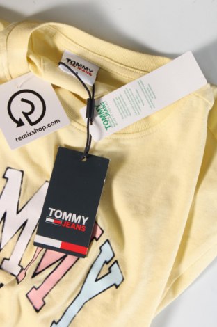 Męski T-shirt Tommy Jeans, Rozmiar S, Kolor Żółty, Cena 236,99 zł