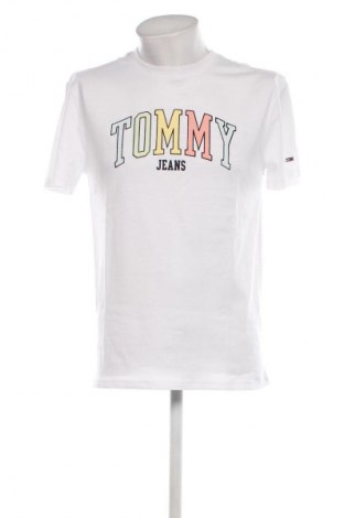 Ανδρικό t-shirt Tommy Jeans, Μέγεθος S, Χρώμα Λευκό, Τιμή 24,99 €